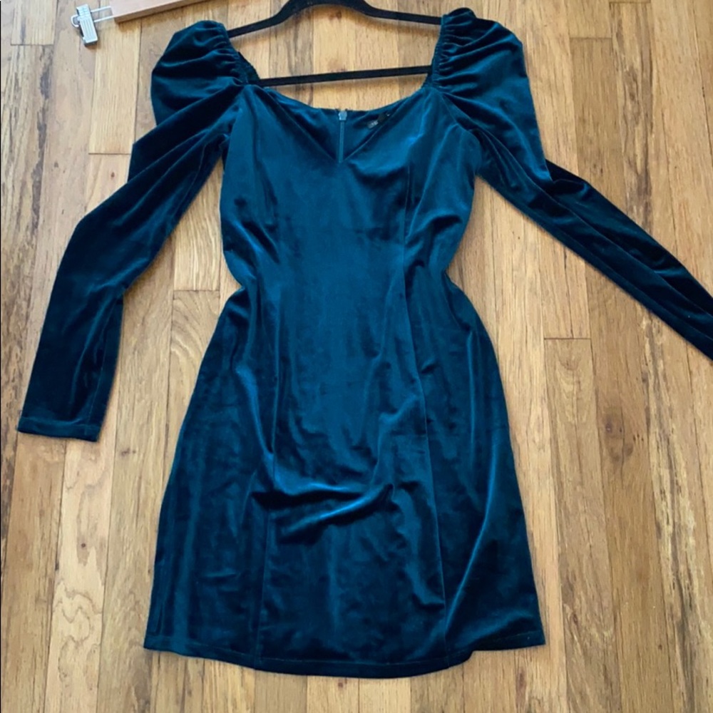 Emerald Mini Dress
